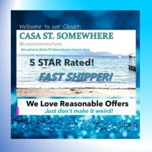5 STAR SELLER FAST Shipper CASA SAINT SOMEWHERE